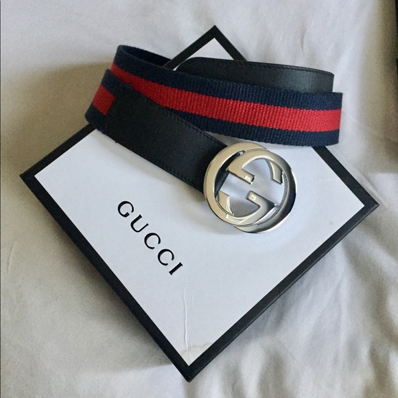 Gucci Other - Web belt with G buckle